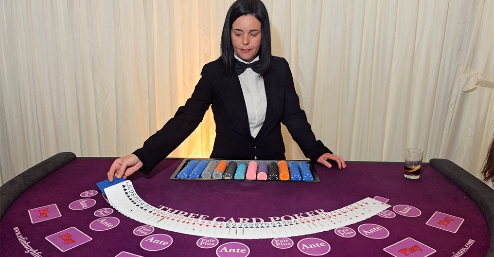 Edinburgh Funcasino Poker Table