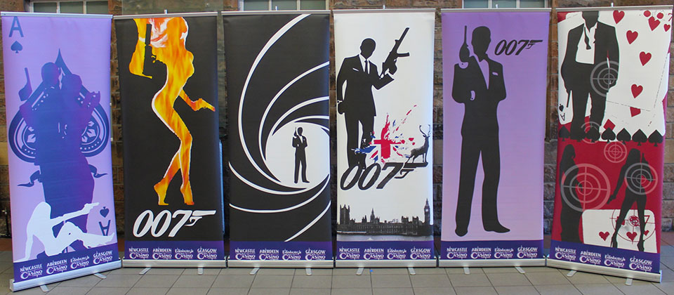 James Bond Banners